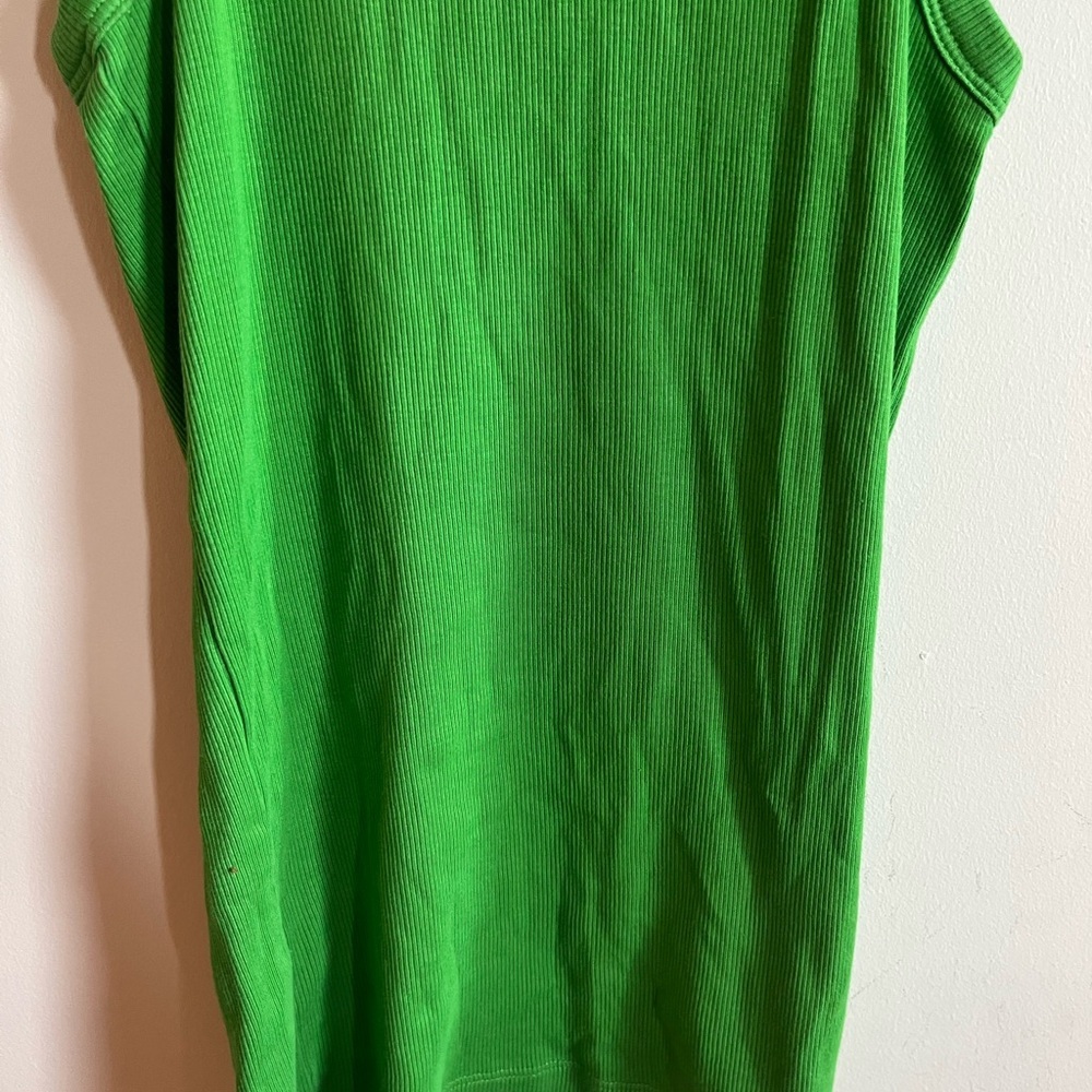 ARKET Racer Green Tank Top - XS - Picture 4 of 6
